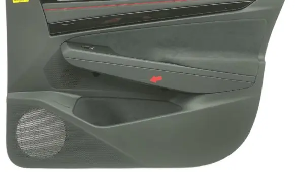 Volkswagen ID.7 Front door card panel trim 14A867010A