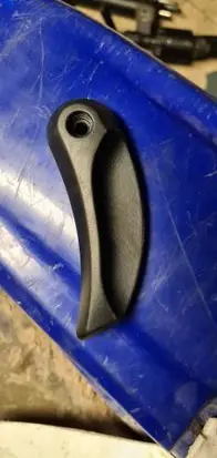 BMW 7 F01 F02 F03 F04 Engine bonnet (hood) release handle 9113984