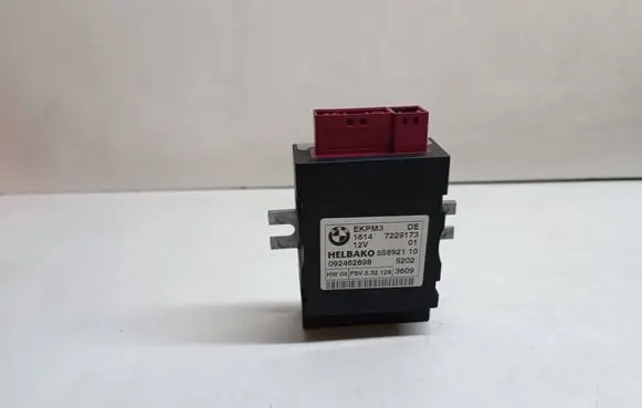 BMW 3 E90 E91 Fuel injection pump control unit/module 7229173 16147229173