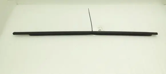 Front door glass trim molding