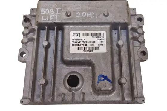 Peugeot 508 RXH Engine control unit/module ECU 9666912580 9811994280