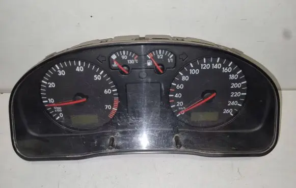 Volkswagen PASSAT B5 Speedometer (instrument cluster) 3B0919861B 09099711063 VWZ7Z0V0114413