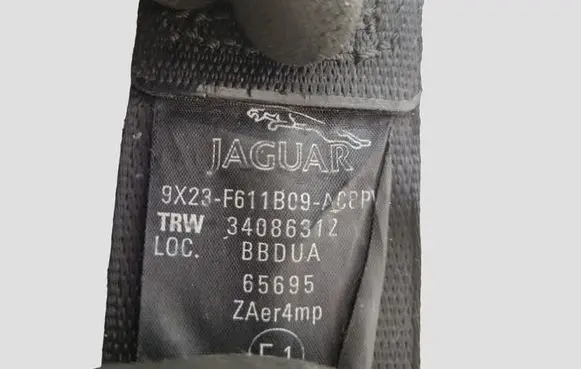 Jaguar XF X250 Front seatbelt 9X23F611B09AC