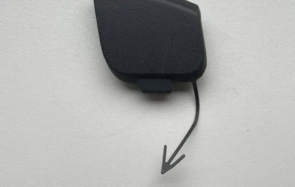 Volkswagen Golf VI Rear bumper row hook cap/cover 5K6807441 1355D301164
