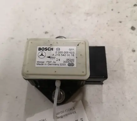 Mercedes-Benz E W211 ESP acceleration yaw rate sensor 0265005623 A2165420018