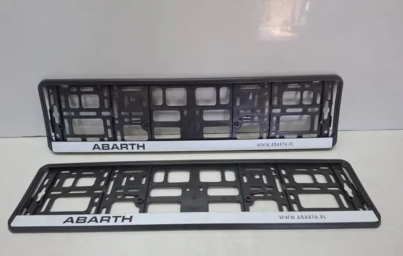 Fiat 500 Abarth Number plate surrounds holder frame S27645573