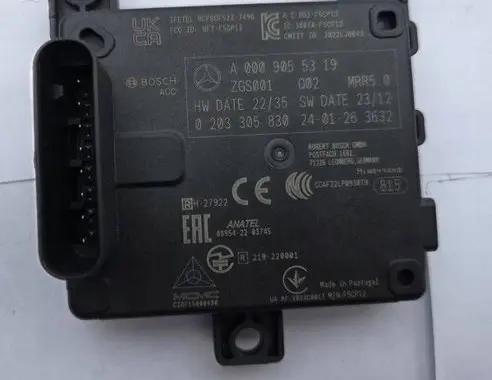 Mercedes-Benz EQE v295 Distronic sensor radar A0009055319 0203305830 ZGS001