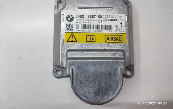 BMW 3 F30 F35 F31 Airbag control unit/module 6867168