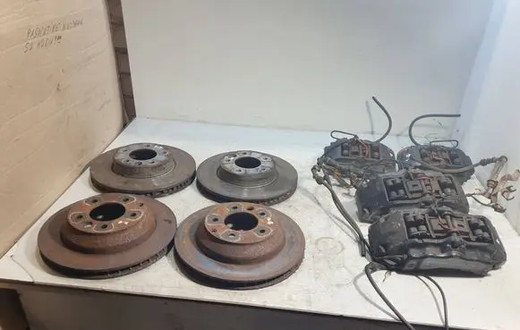 Porsche Cayenne (9PA) Brake discs and calipers set 17ZR 17ZL