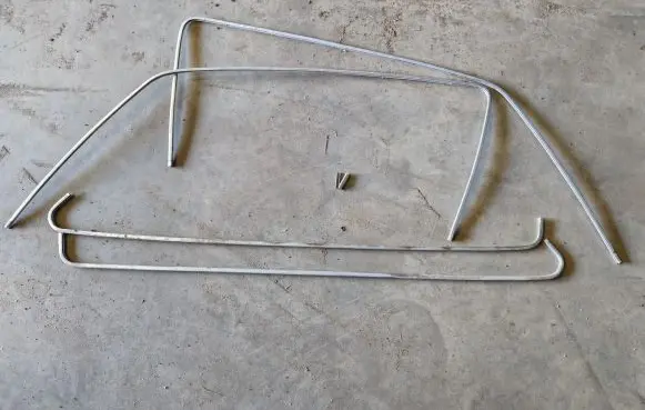Volkswagen Golf I Door card panel trim set 171853283 171853284 171853349