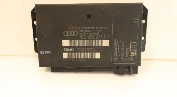 Audi A4 S4 B7 8E 8H Central body control module