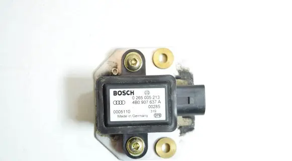 Audi A6 S6 C5 4B ESP acceleration yaw rate sensor 4B0907637A