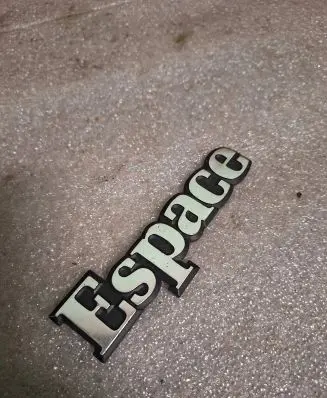 Renault Espace II Manufacturers badge/model letters 
