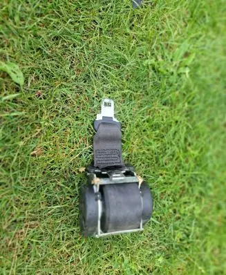 Dacia Logan I Middle seatbelt (rear) A6021703 J1119