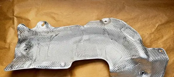 Porsche Panamera (976) Heat shield in engine bay 976804161A