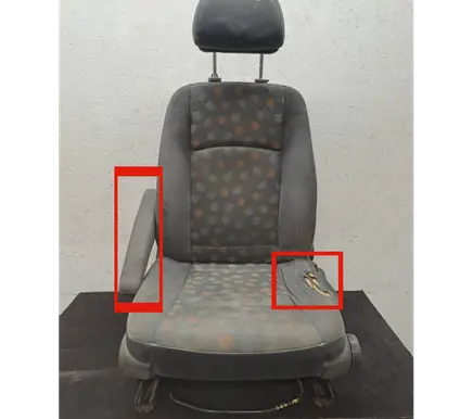 Mercedes-Benz Vito Viano W639 Front driver seat A6399106101