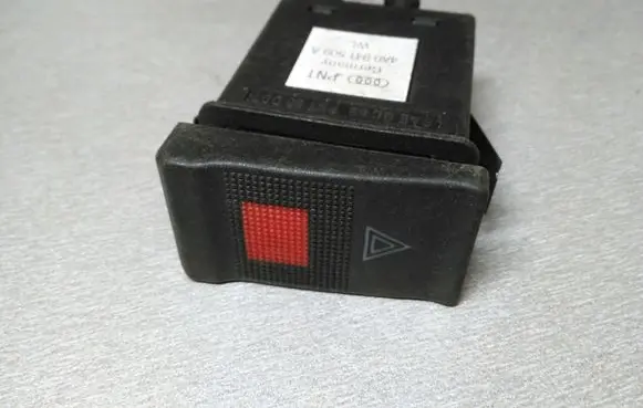 Audi A6 S6 C4 4A Hazard light switch 4A0941509A