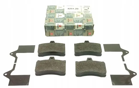 Citroen C4 Grand Picasso Brake pads (rear) 4251.29