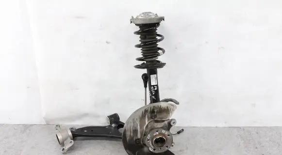 Front wheel hub spindle knuckle