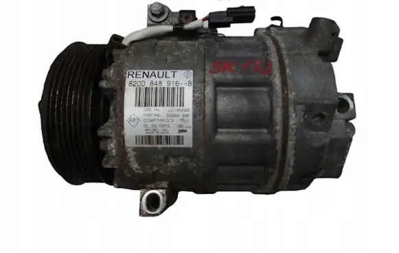Renault Trafic III (X82) Air conditioning (A/C) compressor (pump) 8200848916B