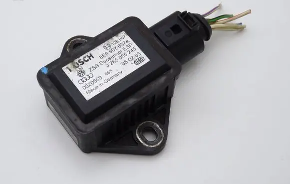 Audi A6 S6 C5 4B ESP acceleration yaw rate sensor 8E0907637A