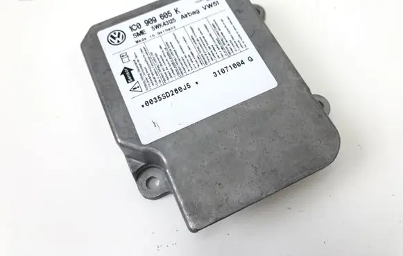 Volkswagen Polo IV 9N3 Airbag control unit/module 1C0909605K 5WK43125 31071004G