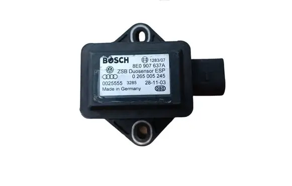 Audi A4 S4 B6 8E 8H ESP acceleration yaw rate sensor 8E0907637A 0265005245