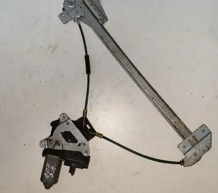 Peugeot 807 Rear door window regulator with motor 0206008907 32261604
