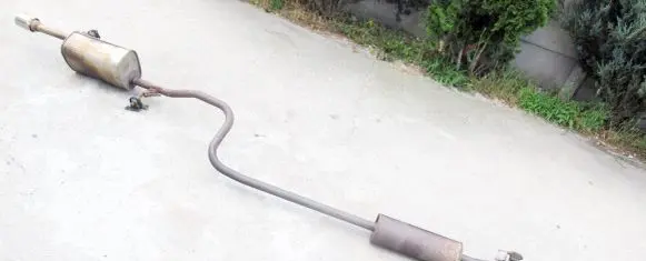 Citroen DS3 Muffler/silencer PSA4357