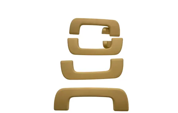 Audi A4 S4 B8 8K A set of handles for the ceiling 