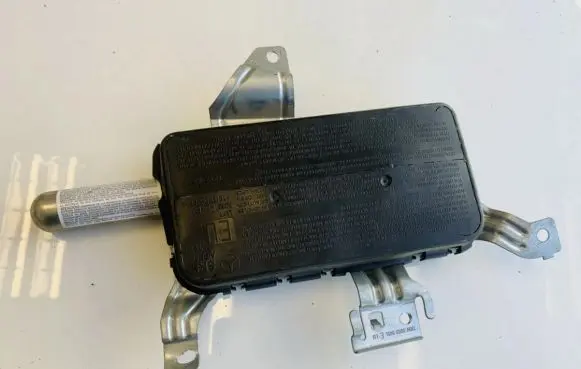 Front door airbag