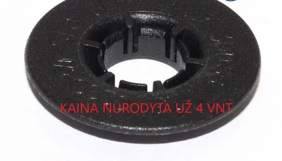 Audi A6 S6 C6 4F Floor mat clip fixing clamp 3D0864523