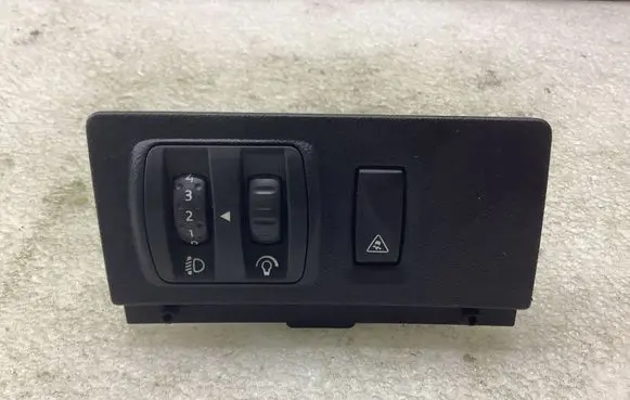 Renault Laguna III Headlight level height control switch 648450001R