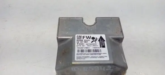 Opel Zafira B Airbag control unit/module 13137907 13137907FW 327963935