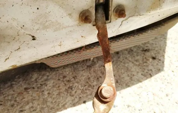 Renault 19 Front door check strap stopper 