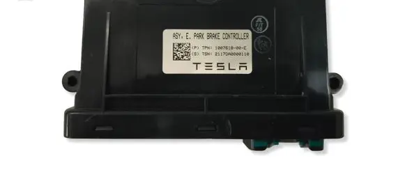 Tesla Model S Hand brake control module 100761800E 2117DA000011