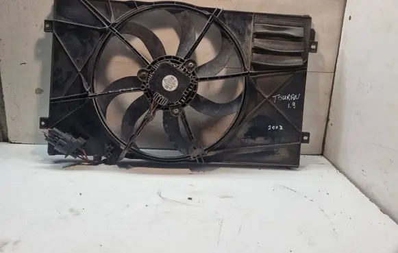 Volkswagen Touran I Electric radiator cooling fan 1K0121205AA 1K0121207AS 1355D301058