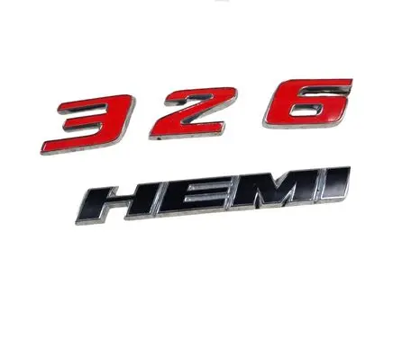 Dodge Charger Fender model badge letters HEMI392 392HEMI
