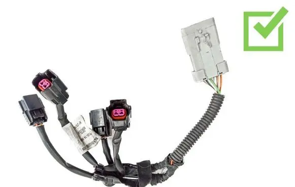 Peugeot 1007 Fuel injector wires 9654913680