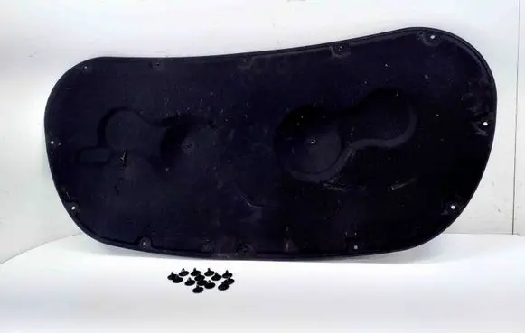 Engine bonnet/hood sound/heat insulation