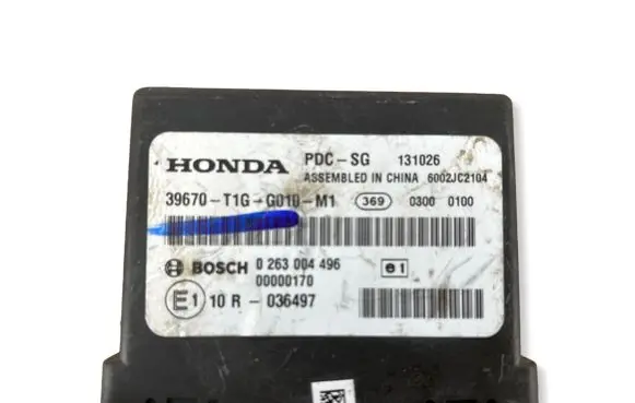 Honda CR-V Parking PDC control unit/module 39670T1GG010M1 00000170 0263004496