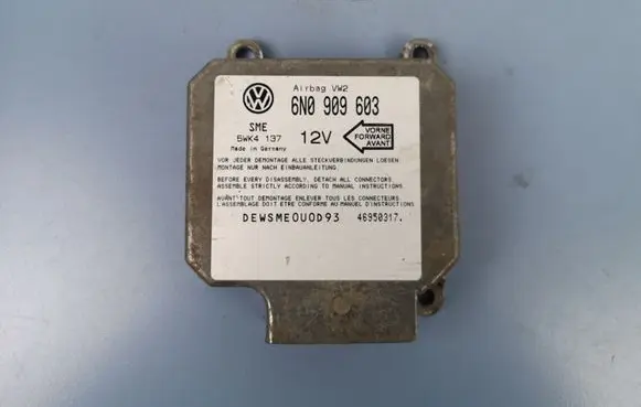 Volkswagen Sharan Airbag control unit/module 6N0909603