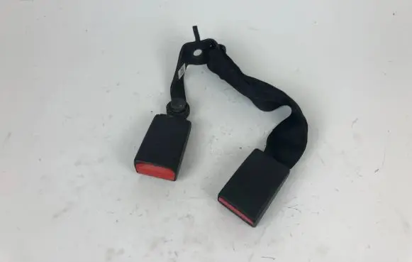 Middle seatbelt buckle (rear)
