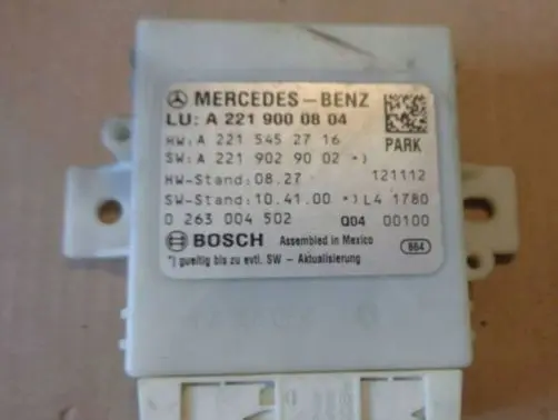 Mercedes-Benz S W221 MPM control module MCD3852