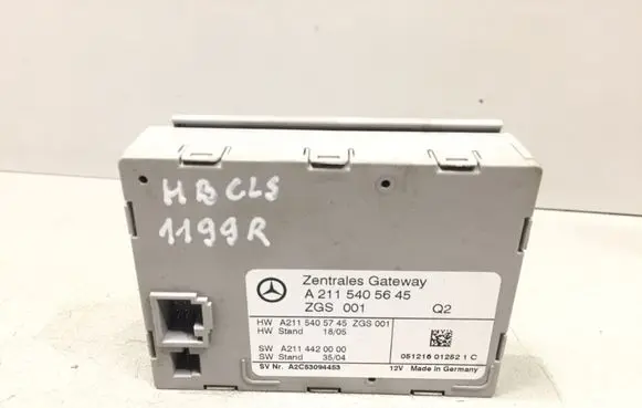 Gateway control module