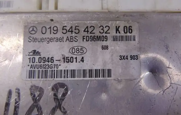 ABS control unit/module