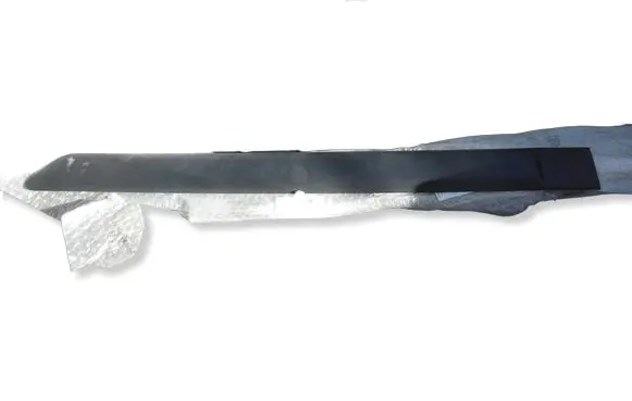 Fiat Panda II Front door trim (molding) 735297485