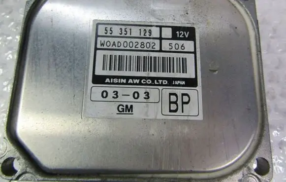Opel Vectra C Gearbox control unit/module 55351129