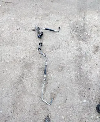 Porsche Cayenne (92A) Power steering hose/pipe/line 7P0423893A