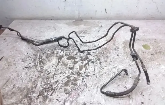 Volkswagen Touareg I Power steering hose/pipe/line